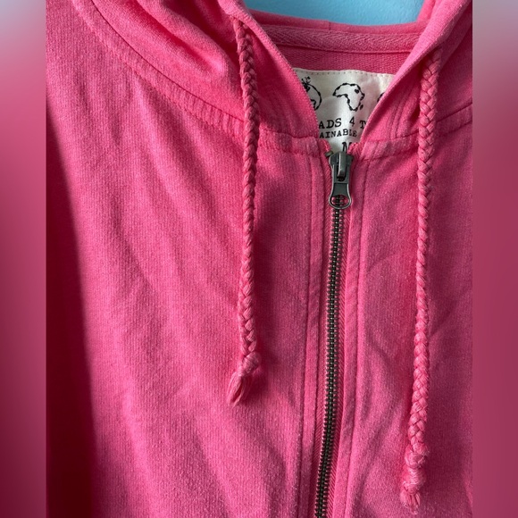 Pink Zip Up Hoodie - Picture 4 of 5